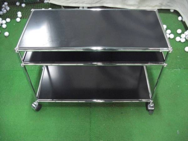 11月15日まで出品 USMハラー　グラファイトブラック　2段シェルフ USMハラー グラファイトブラック USM 11月15 2段シェルフ usm USM