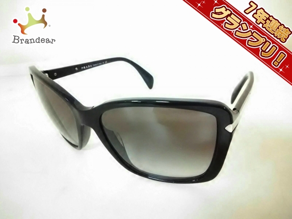 プラダ サングラス SPR14P-A ダークグレー×黒×シルバー PRADA
