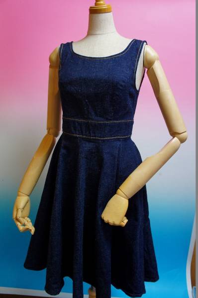 sg049◆selva secreta　ANTIMINSSデニムドレス　川崎 希