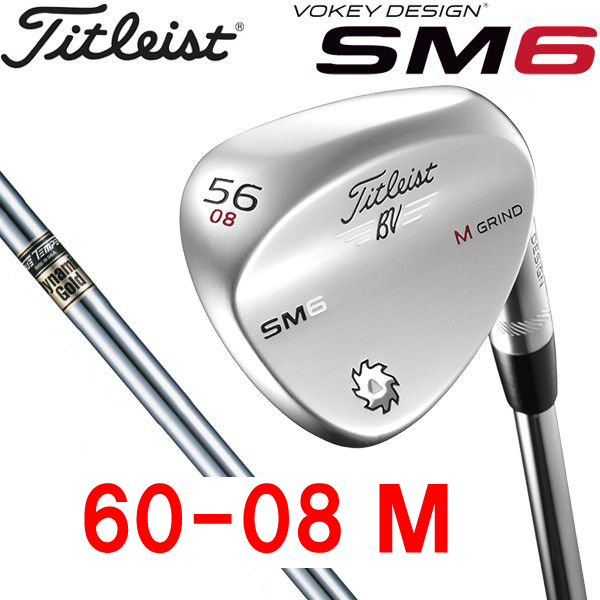 ボーケイウェッジＳＭ６　ツアークロム　60-08M　ＤＧ 新品