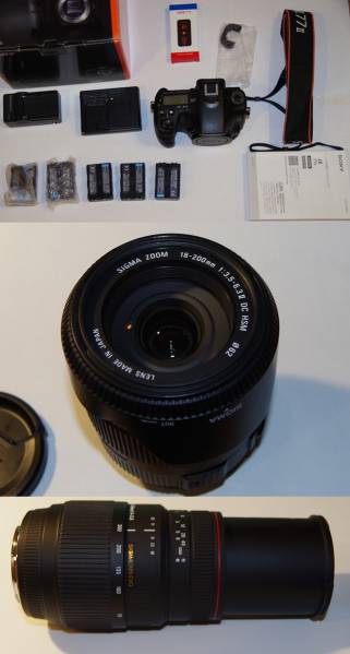α77II ILCA-77M2+予備電池等+ レンズ２本 SONY