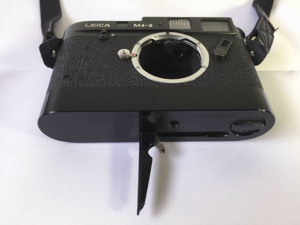 良品】初期型 LEICA M4-2 & Canada Rapidwinder 家電、AV、カメラ