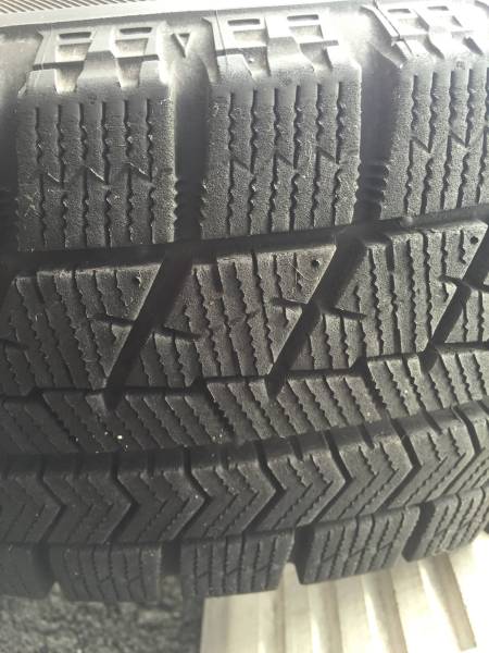 ブリザックVRX 155/65R14 ホイール付き全て8.5分山3本1セット