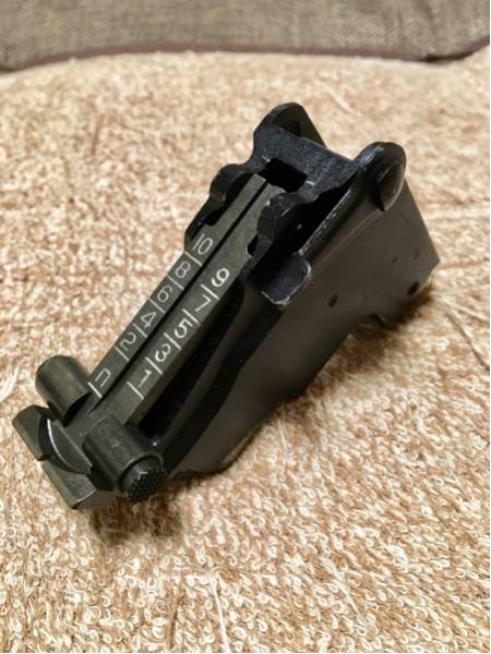 実物　ＡＫ７４用　１０００Ｍ　リヤサイト&ブロックセット　