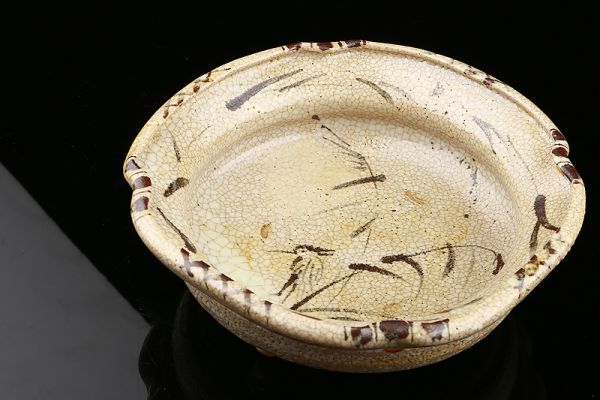 古志野鉢 桃山〜江戸初 Yahoo!オークション 桃山 「志野 古志野鉢（桃山時代） の 江戸」美濃