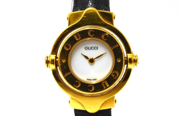 1円～GUCCI グッチ レディース クォーツ 腕時計 バングル 37139