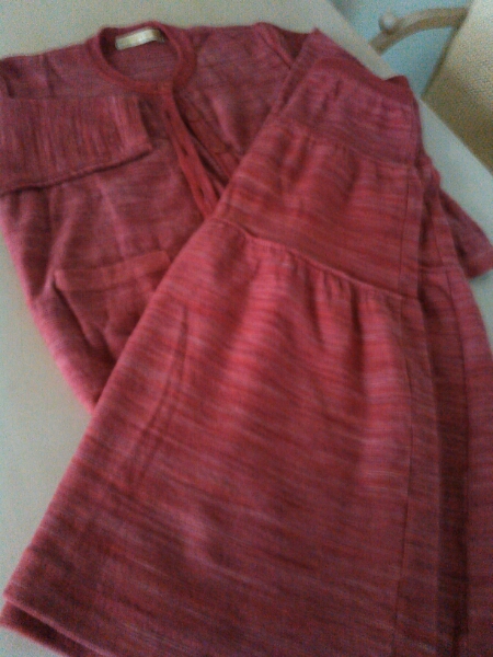 ニット/セットアップ/MORIOKA SACHIKO /カーディガン&スカート