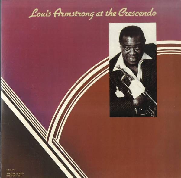 【ジャズ】LP2枚組/Louis Armstrong「At The Crescendo」_1
