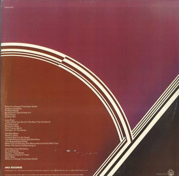 【ジャズ】LP2枚組/Louis Armstrong「At The Crescendo」_2