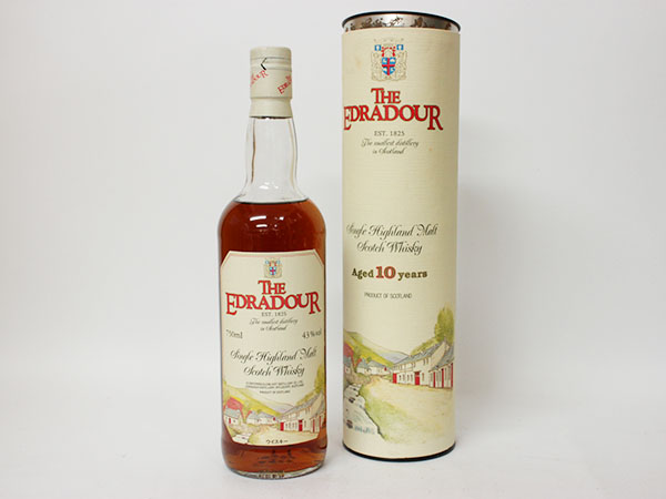 古酒☆エドラダワー EDRADOUR 10年 ☆旧ボトル ＊箱付 エドラダワー10