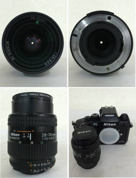 NIKON F4 AF NIKKOR 28-70mm 1:3.5-4.5D ニコン 美品 動作品 Nikon F4