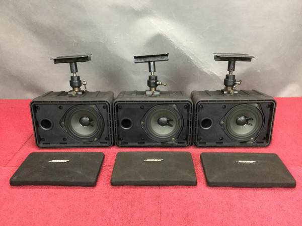 Bose 101MM等 スピーカーセット 3個 黒 BOSE 101MM スピーカー 3台◇現状品