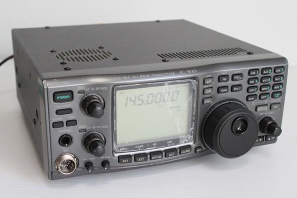 5036△5528) アイコム VHF/UHF ALLMODE TRANSCEIVER IC-910☆ 通電まで