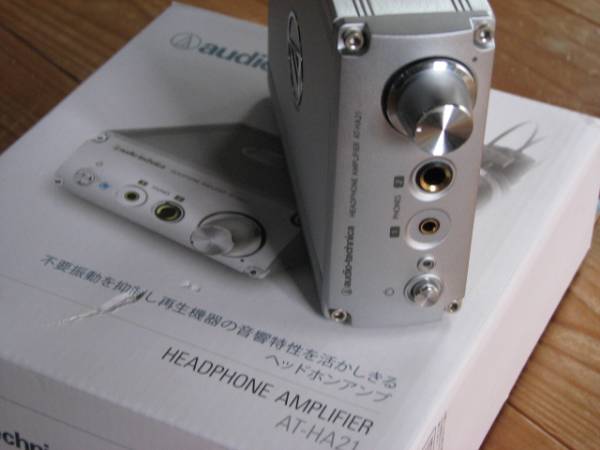 ヘッドホンアンプ AT-HA21 ◇ヘッドホンアンプ オーディオテクニカ AT 