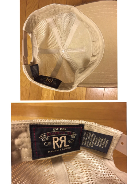 RRL コーデュロイ メッシュキャップ ラルフローレン