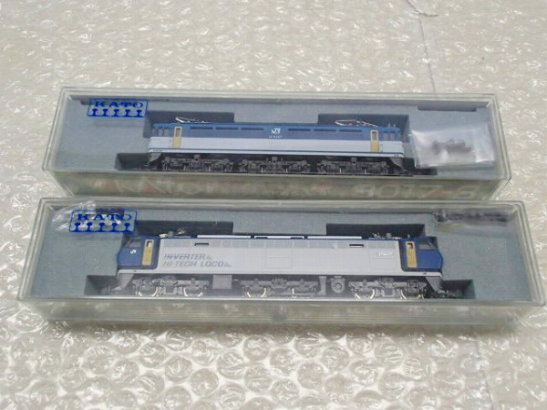 KATO Nゲージ EF65 3017-3 EF200 3018 KATO[3018]EF200，[3017-3]EF65 JR貨物色 / Nゲージ [梱0.1]