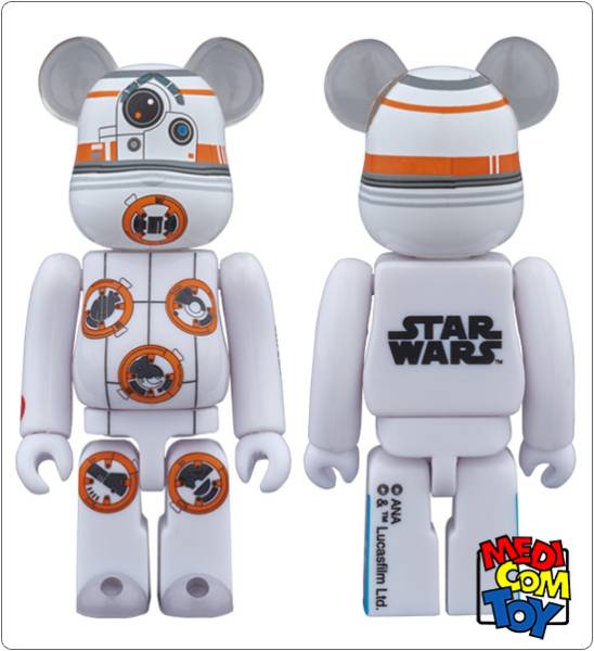 【当選】BE@RBRICK STAR WARS BB-8 ANA JET 100%