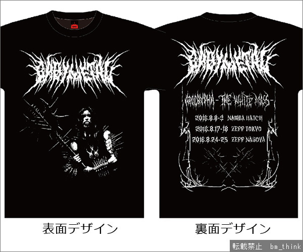 Tシャツ XXLサイズ BABYMETAL白ミサTHE WHITE MASS TEE 送料無料