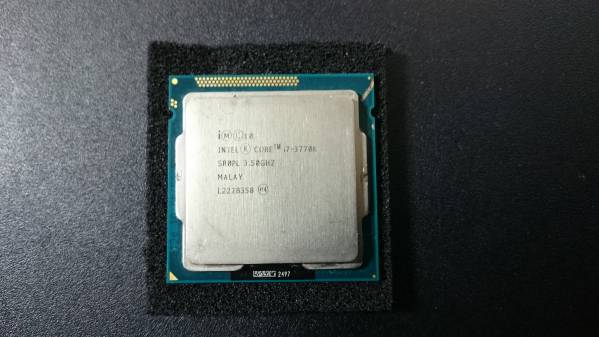 Intel cpu core i7-3770k　動作未確認_1