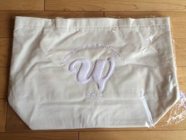 NEWS★バッグ LIVE TOUR 2015 WHITE グッズ ト-トバッグ 新品