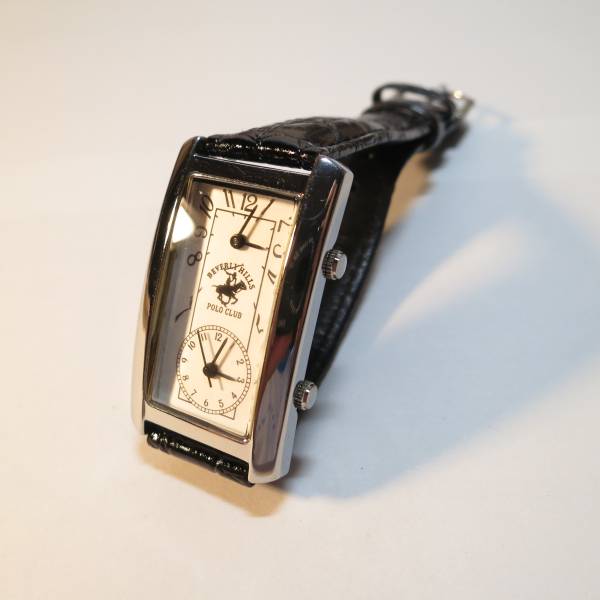 BEVERLY HILLS POLO CLUB ポロ ダブルフェイス 本革 美品_1