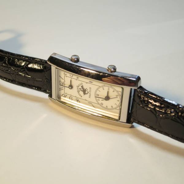BEVERLY HILLS POLO CLUB ポロ ダブルフェイス 本革 美品_2