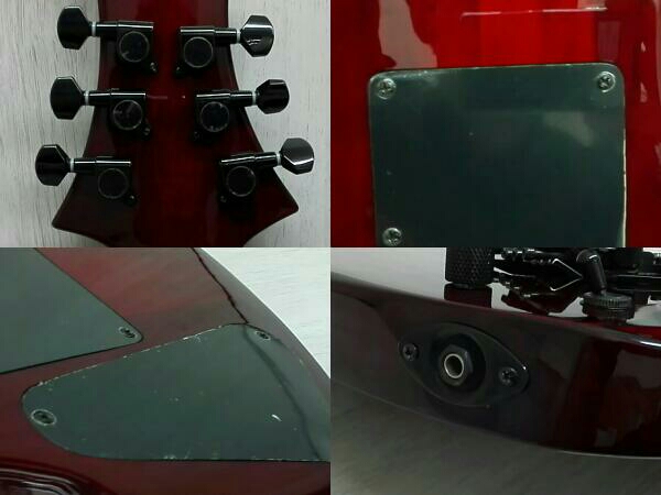 GrassRoots SGスタイル エレキギター レッド レッド SGスタイル エレキ