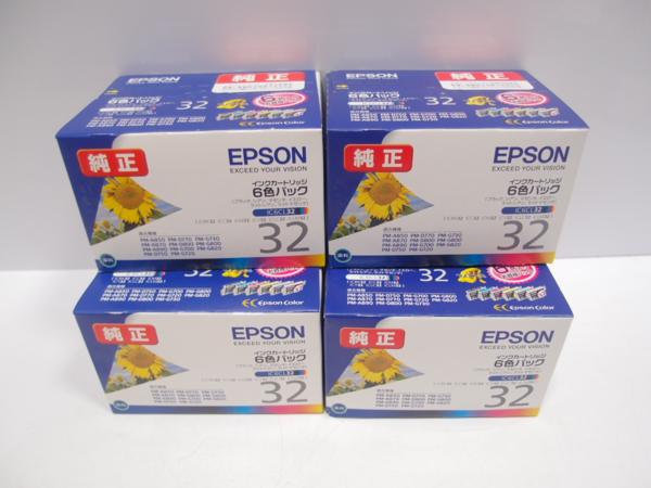 ■[新品]EPSON 純正 インクカートリッジ IC6CL32 6色×4個 期内
