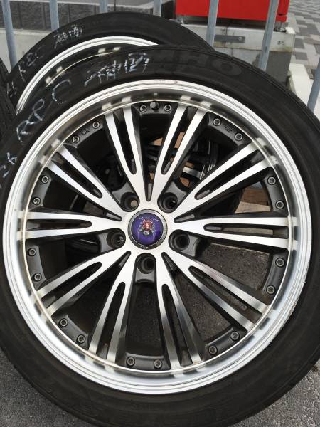 □中古 タイヤホイールセット 18インチ 215/45 格安!! 売切り□