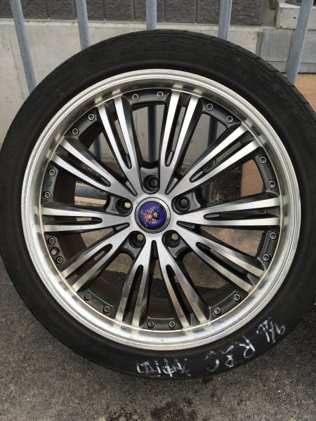 □中古 タイヤホイールセット 18インチ 215/45 格安!! 売切り□