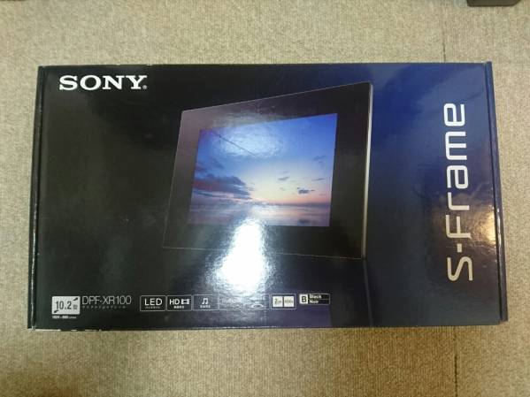 ☆【未使用】SONY ソニー デジタルフォトフレーム S-Frame DPF-XR100