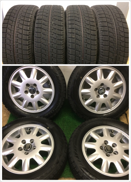長野発！バリ山！VOLVO V70 15×6.5J5穴PCD108ET43 195/65R15付