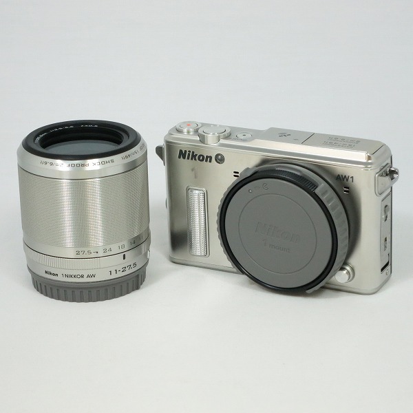 Nikon 1 AW1 防水ズームレンズキット (1425万画素/シルバー)