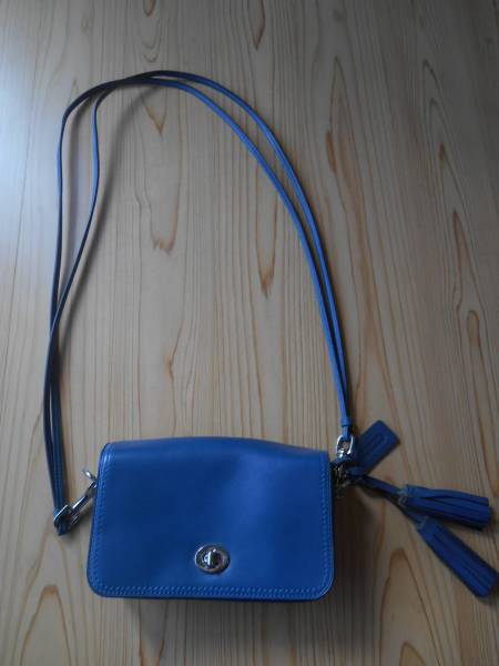 USED COACHレガシーペニー コバルト 19914 コーチ⁄COACH 