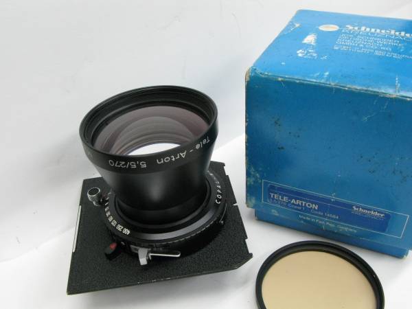 画像確認 シュナイダー テレ アートン 270mmf5.5 MC □美品□10177 Schneider