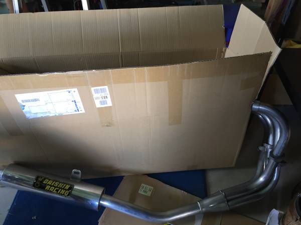 NC31 ダイシンレーシング アルミマフラー CB400SF NC31 ダイシンレーシングマフラー(マフラー本体（社外