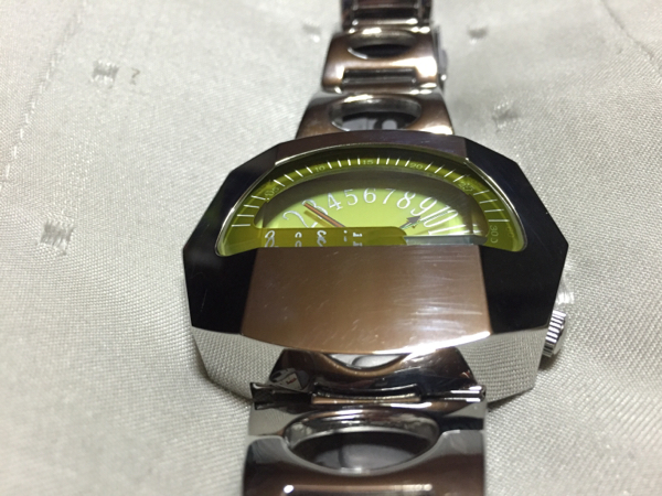 Paul Smith ポールスミス 鉄仮面 スピードメーター イエロー