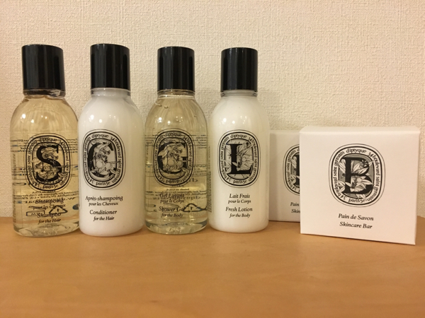 ディプティック diptyque アメニティ6点 マンダリンオリエンタル