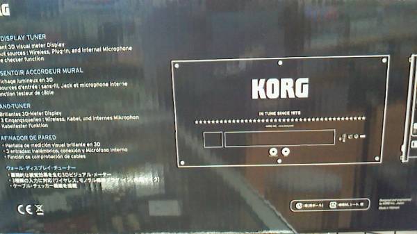新品75％OFF KORG WDT-1 ワイヤレスチューナー インテリアにも