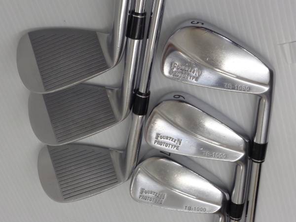 名器☆フォーティーン☆TB-1000 PROTOTYPE☆PRGR85 M40 5-PW 6本