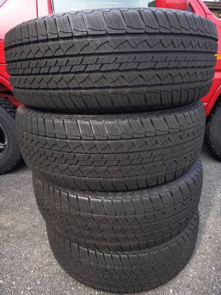 新車外し ミシュラン 265/65R17 10分山 4本SET プラド パジェロ