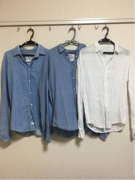 ロンハーマン購入 frank&eileen フランク&アイリーン 3枚セット