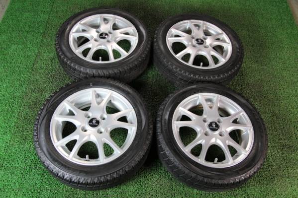155 65R14 スタッドレスタイヤ&ホイール 4本セット 155⁄65r14 