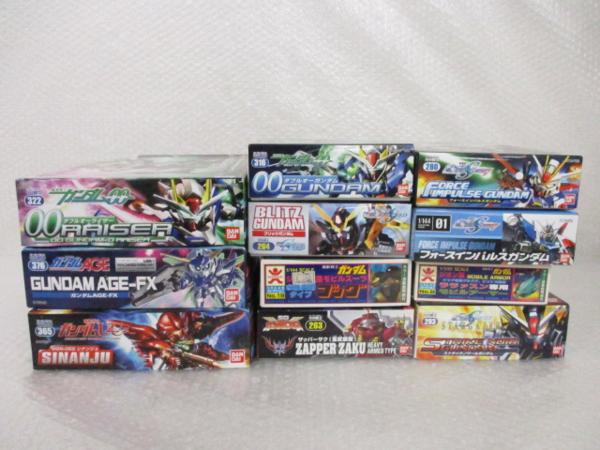 未組1/144，SD等フォースインパルス，シナンジュ，ブリッツ等[梱0.4