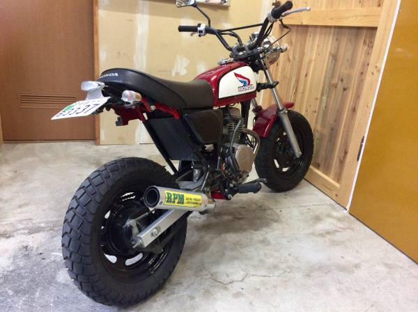 ホンダ エイプ50 ライトカスタム！