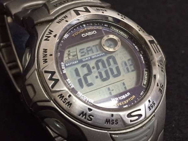 780 CASIOカシオ/タフソーラー PRW-100TJ/WAVECEPTOR