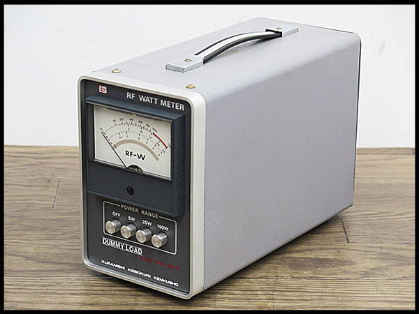 ○美品!KURANISHI/クラニシ RFワットメーター RW-151D 無線機器