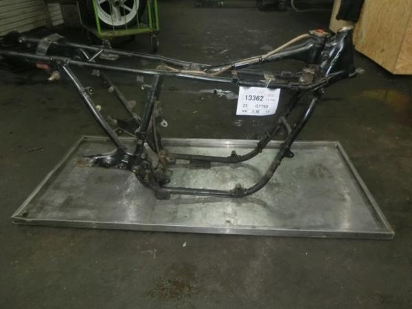 GT750 書類付フレーム、事故歴無し☆当時物