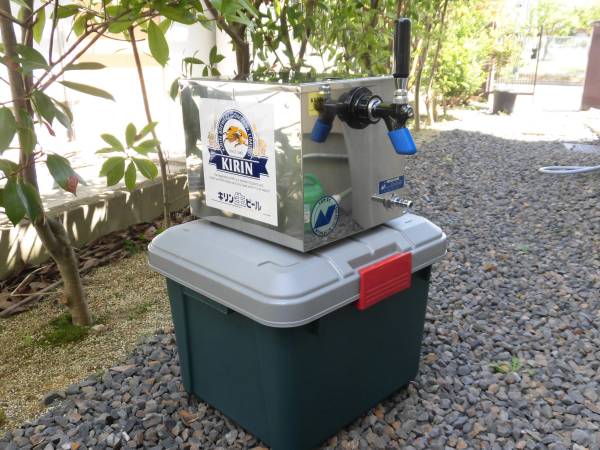 ▽ ニットク 氷冷式 ビールサーバー CP－2 収納ケース付き(ビア