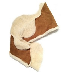 sea rie ムートン　ストール　マフラー　ファー　美品